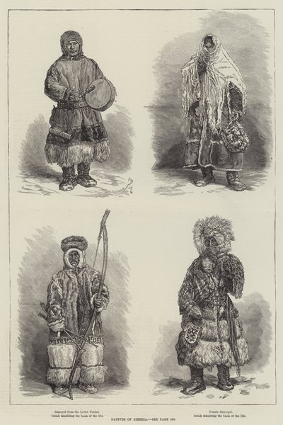 Natives of Siberia by Johann Nepomuk Schonberg